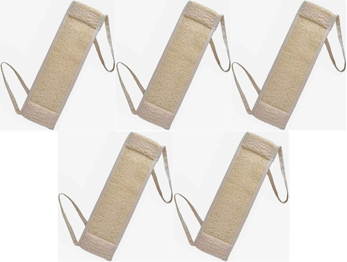 Derma Naturel Loofah İpli Kemer (Kabak) MS-12 (5 Li Set)