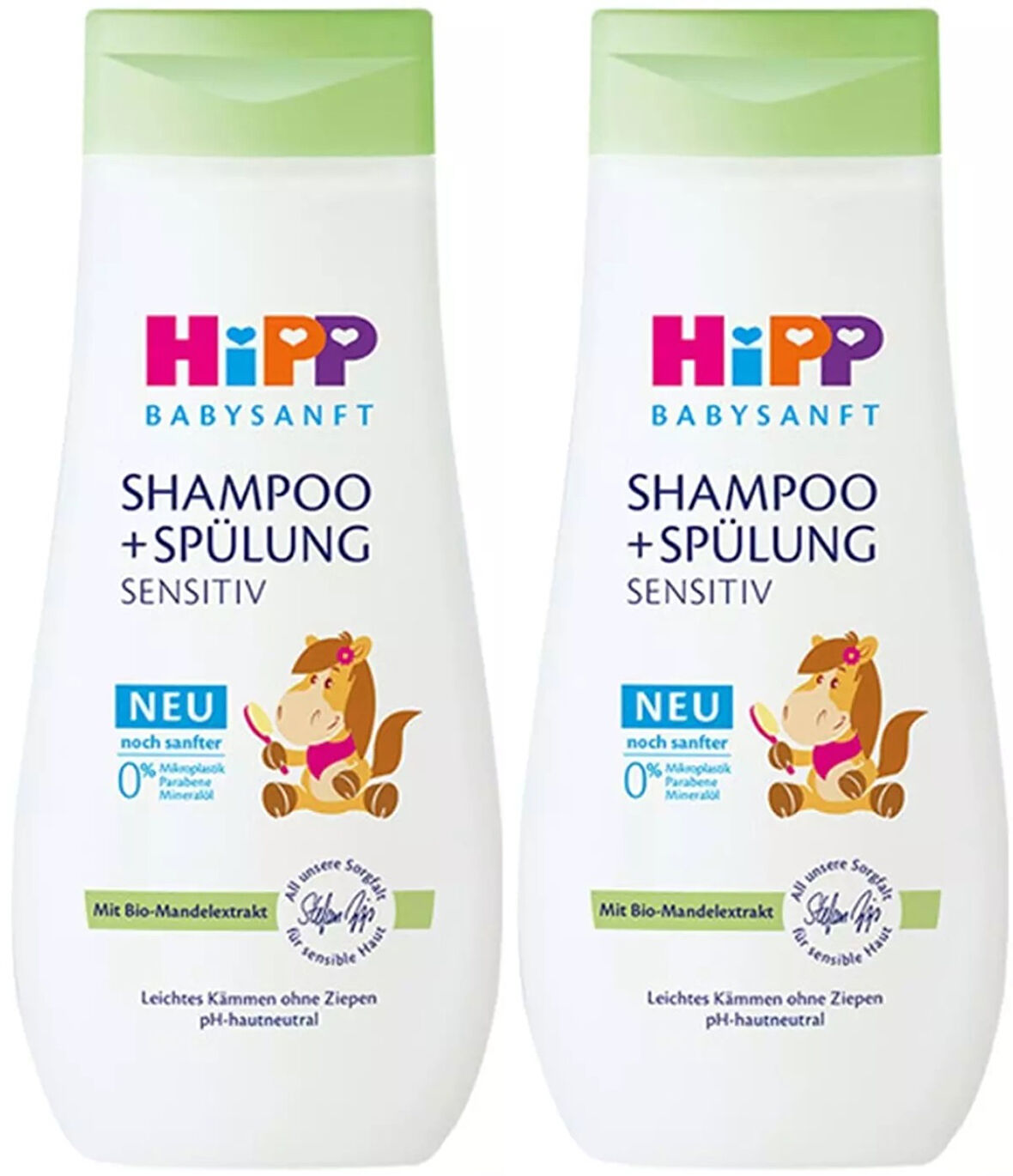 Hipp Babysanft Çoçuk Şampuanı (Shampoo +Spülung) Sensıtive 200ML (2 Li Set)