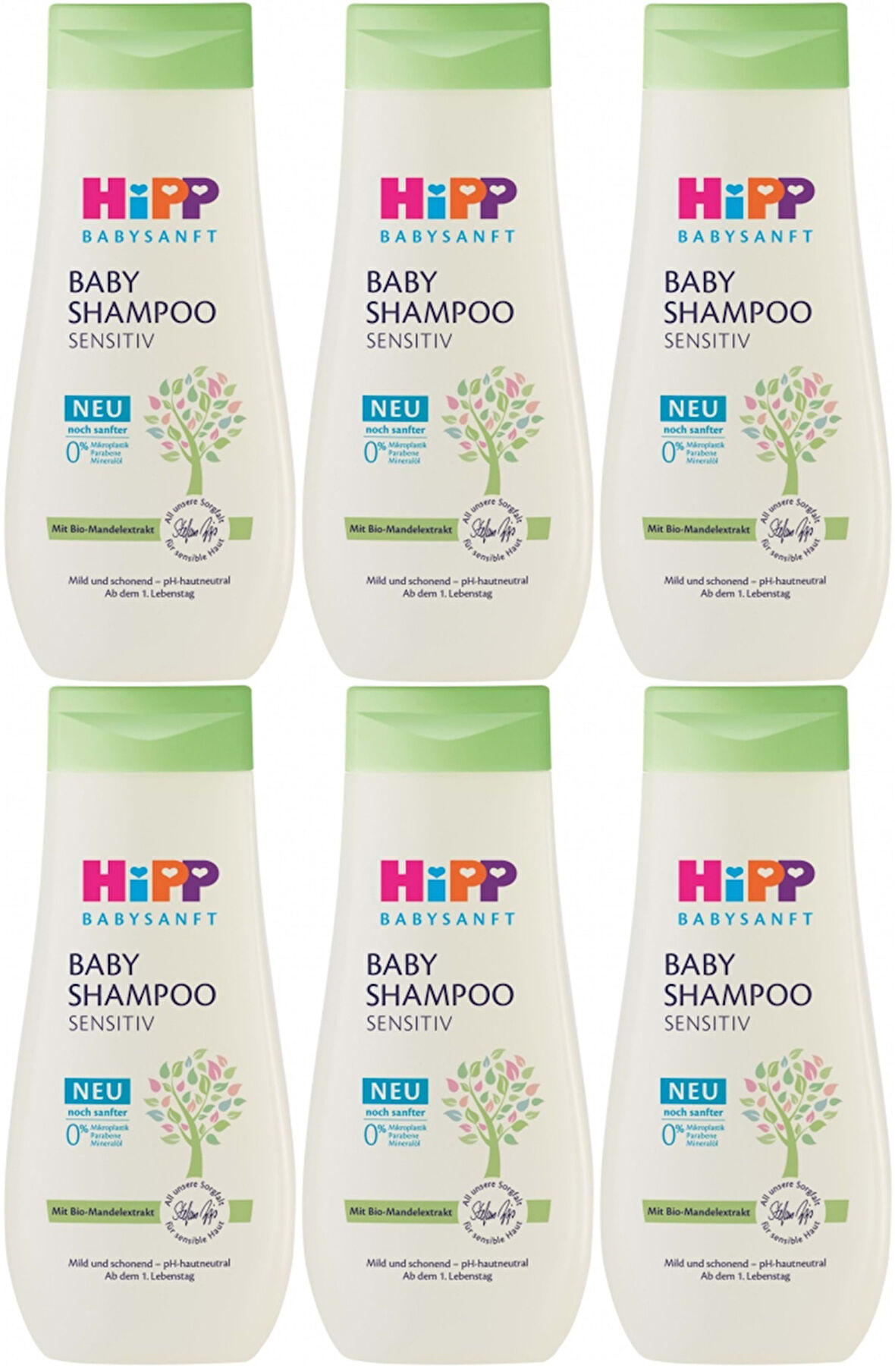 Hipp Babysanft Bebek Şampuanı (Baby Shanmpoo) Sensıtıv 200ML (6 Lı Set)