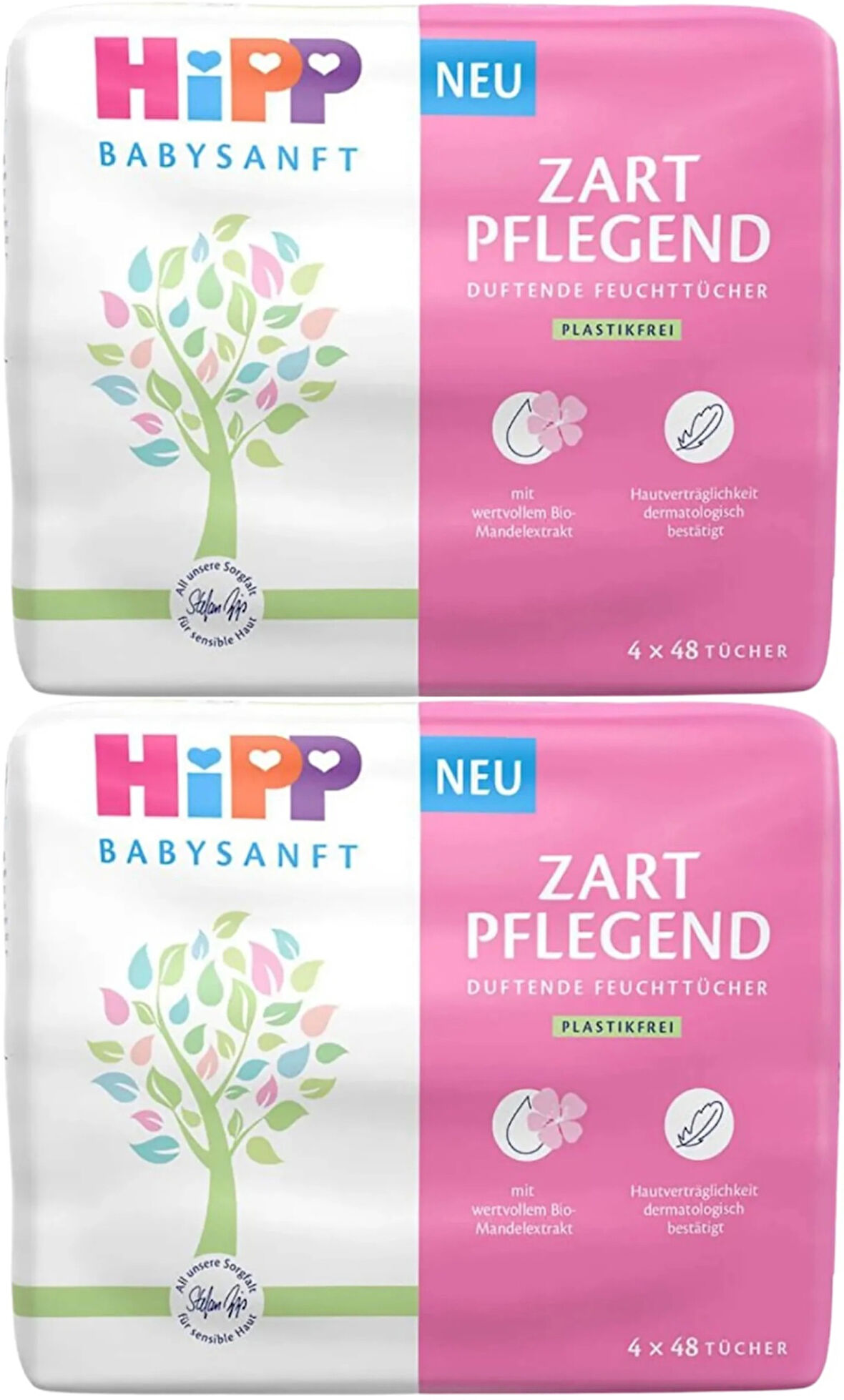 Hipp Baby Sanft Islak Havlu Mendil 48 Yaprak Klasik 6 Lı Set (2PK*3) 288 Yaprak
