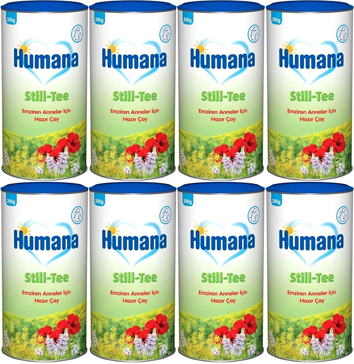 Humana Still Tee Çay 200Gr Emziren Anneler 8 Li Set