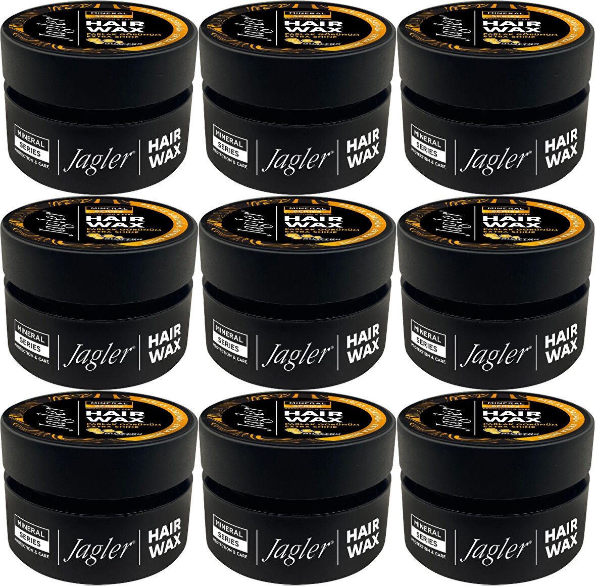Jagler Süper Wax 150ML Shine Look - Parlak Görünüm (9 Lu Set)
