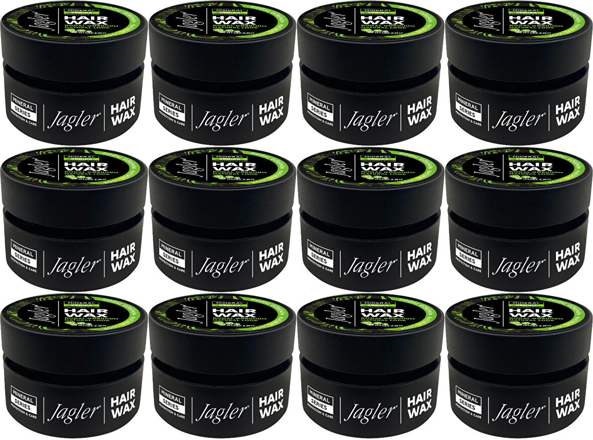 Jagler Süper Wax 150ML Natural Look - Doğal Görünüm (12 Li Set)