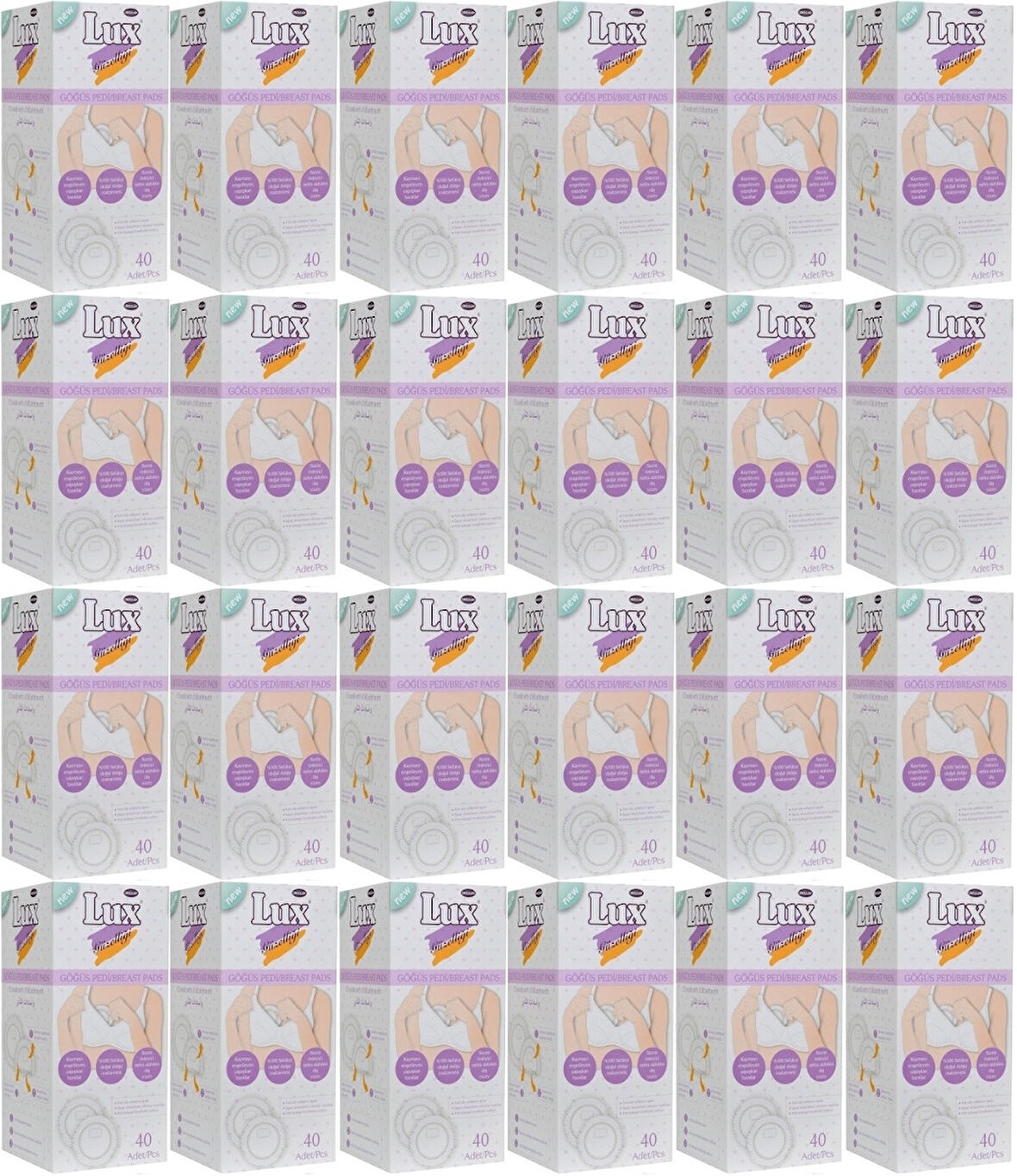 Lux Göğüs Pedi 960 Adet (24PK*40)