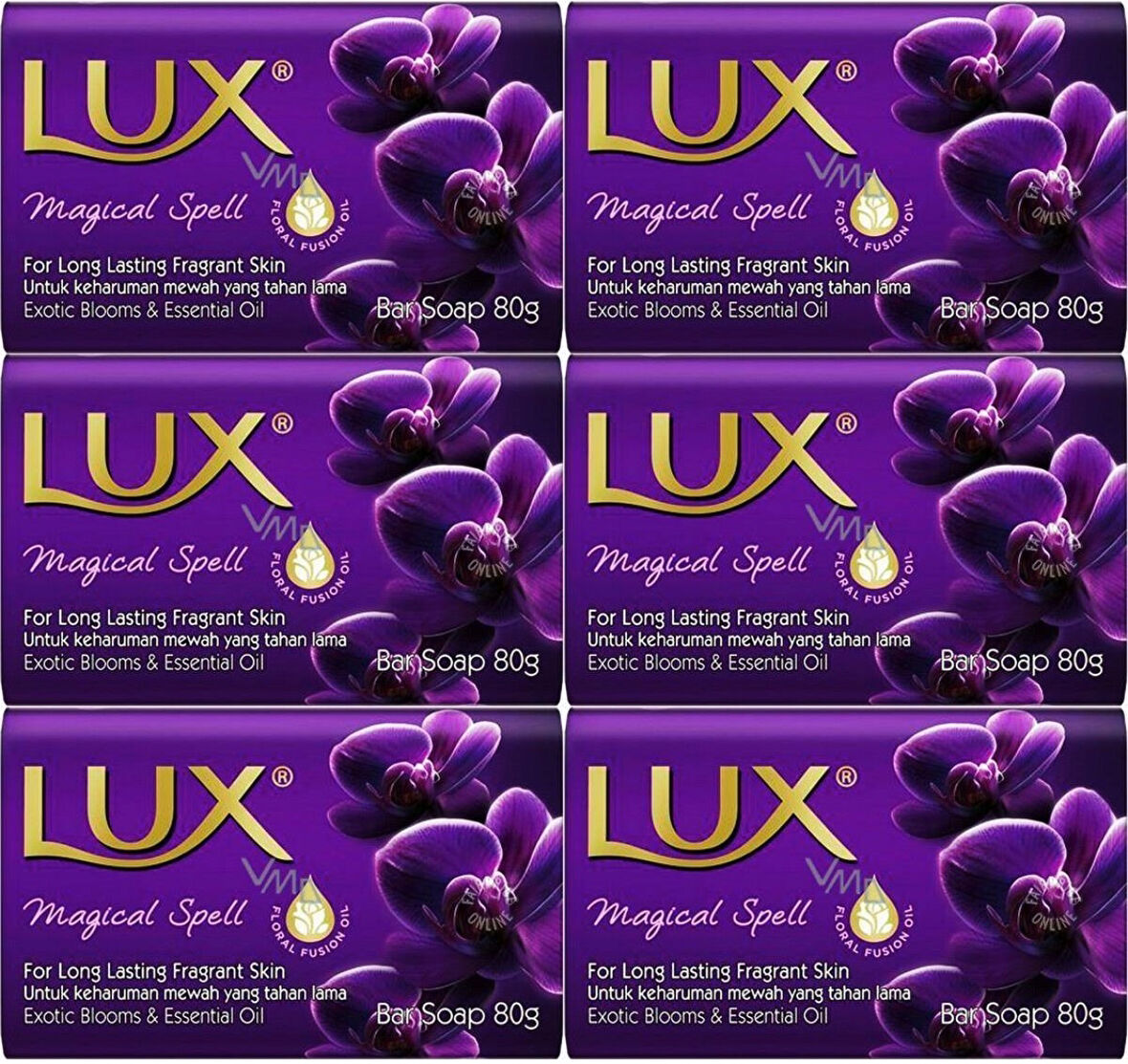 Lux Sabun 80GR Magicial Spell (Sihirli Tılsım) (6 Lı Set)