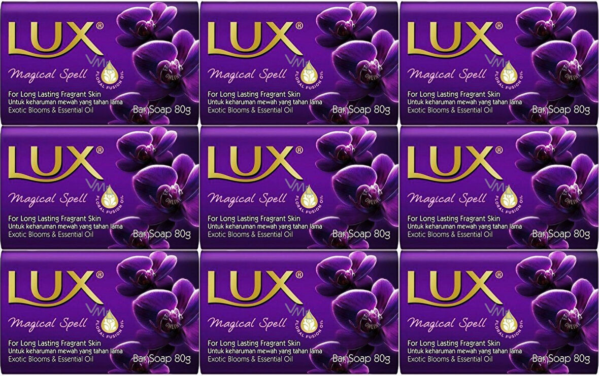 Lux Sabun 80GR Magicial Spell (Sihirli Tılsım) (9 Lu Set)