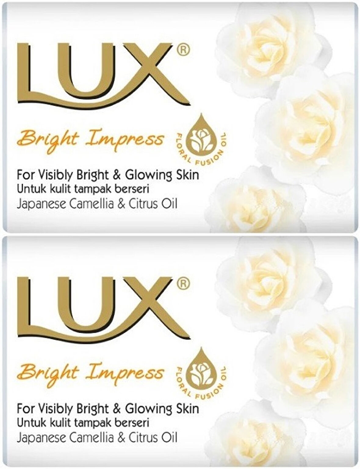 Lux Sabun 80GR Bright Impress (Etkileyici Parlaklık) (2 Li Set)