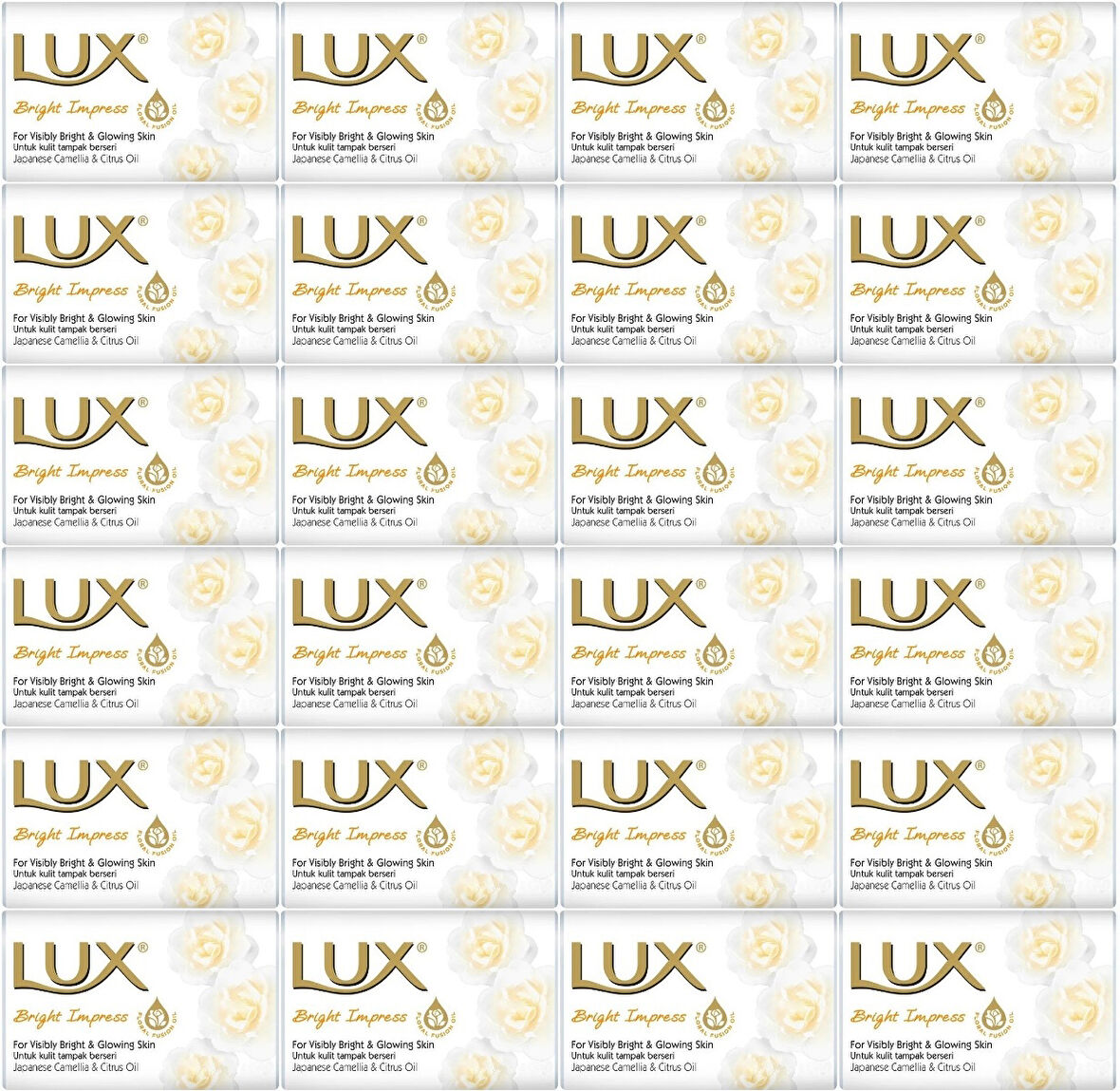 Lux Sabun 80GR Bright Impress (Etkileyici Parlaklık) (24 Lü Set)