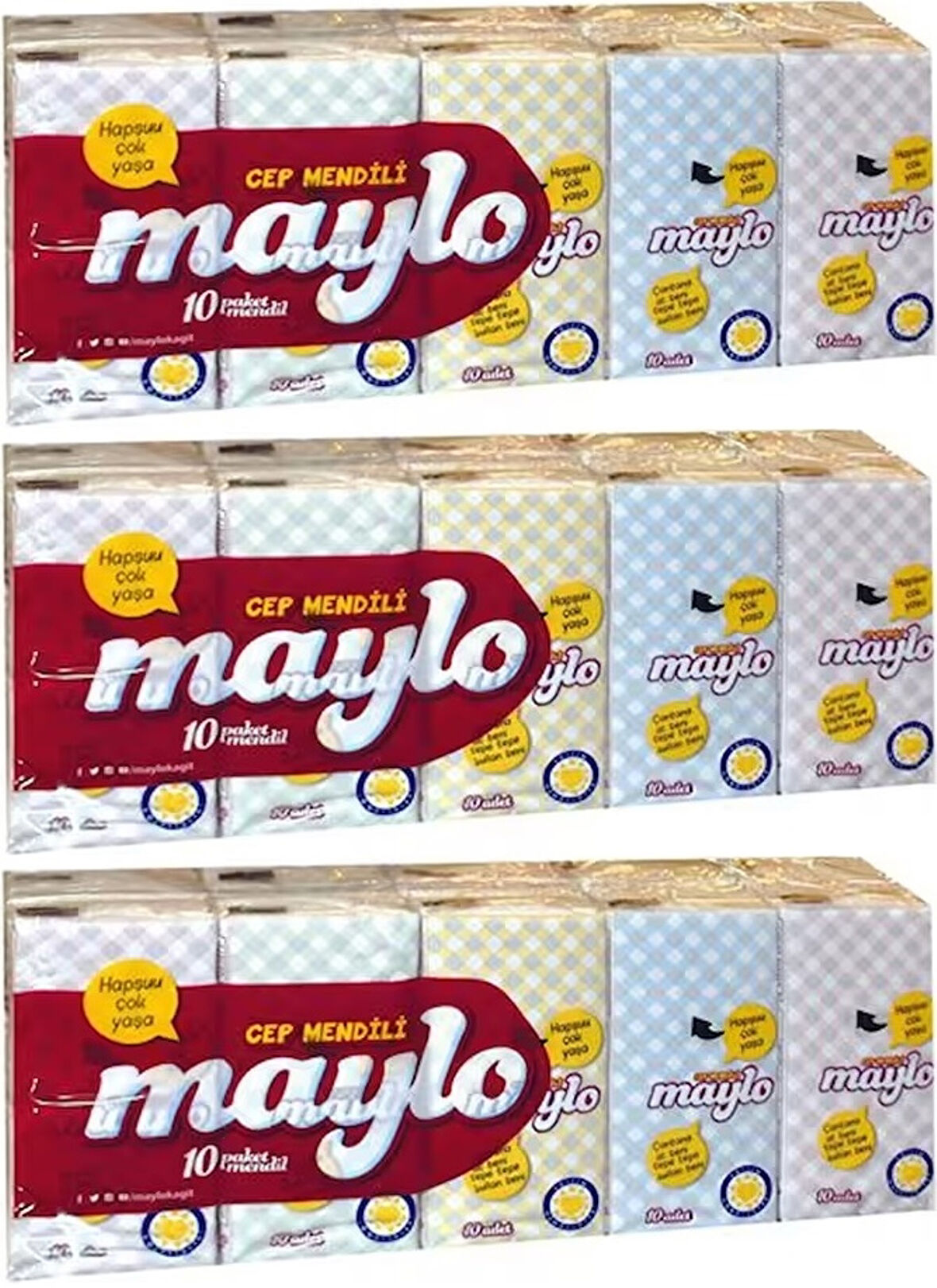 Maylo Cep Kağıt Mendil 30 Lu Set (3PK*10)