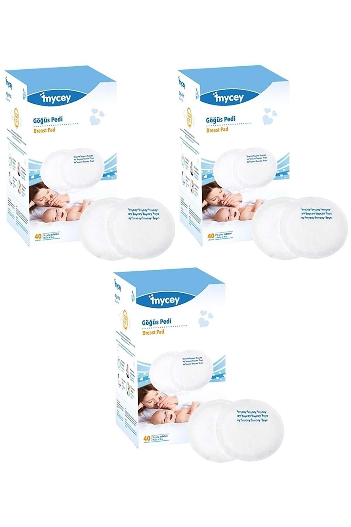 Göğüs Pedi (40 Lı) 120 Adet (3pk*40)