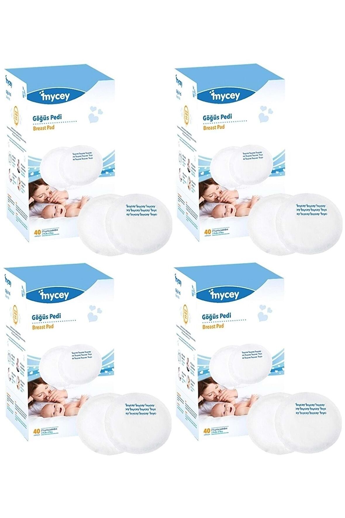 Göğüs Pedi (40 Lı) 160 Adet (4pk*40)