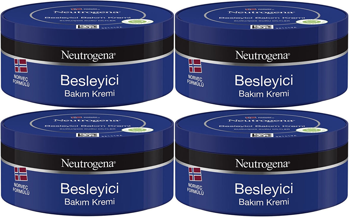 Neutrogena Norveç Formülü Besleyici Bakım Kremi 200ML (4 Lü Set)