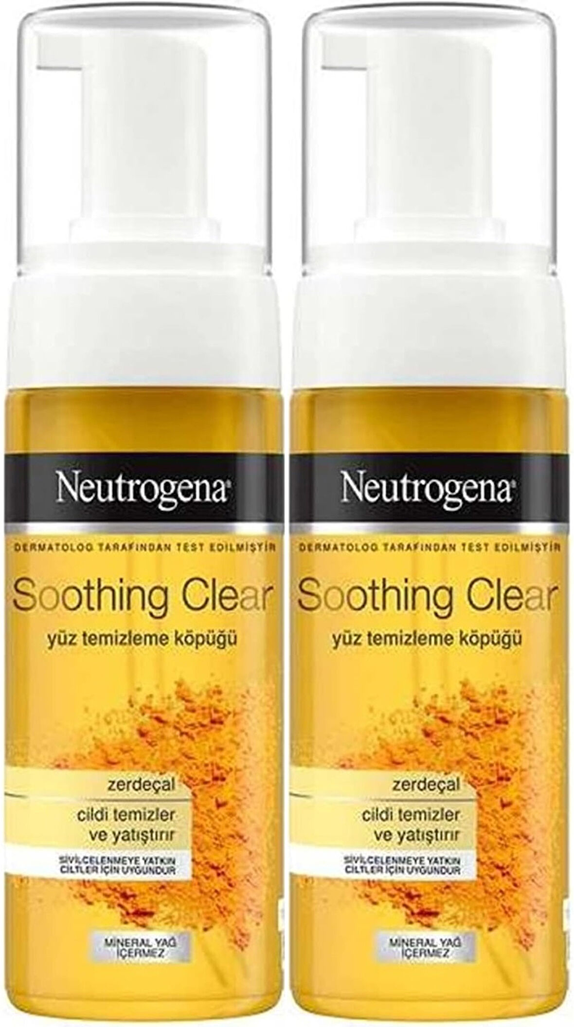 Neutrogena Soothing Clear Yüz Temizleme Köpüğü 150ML (2 Li Set)