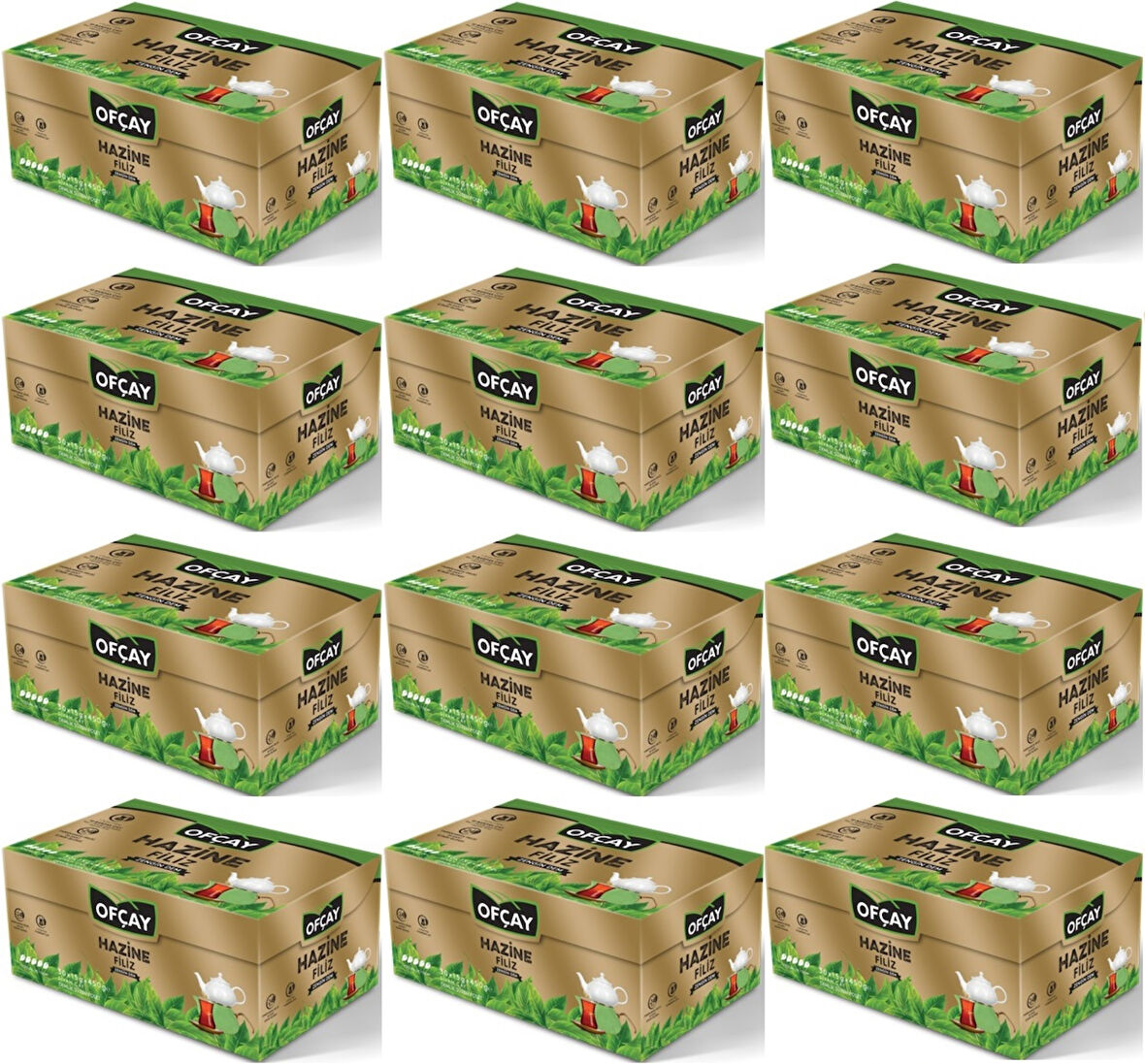 Ofçay Hazine Zengindem Demlik Poşet Siyah Çay 360 Adet*15GR (12PK*30)