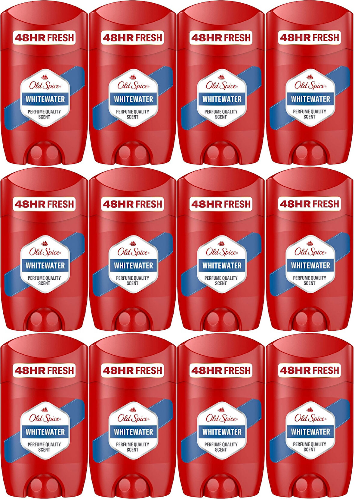 Old Spice WhiteWater Stick Roll-On Men/Erkek Deodorant 50ML (12 Li Set)
