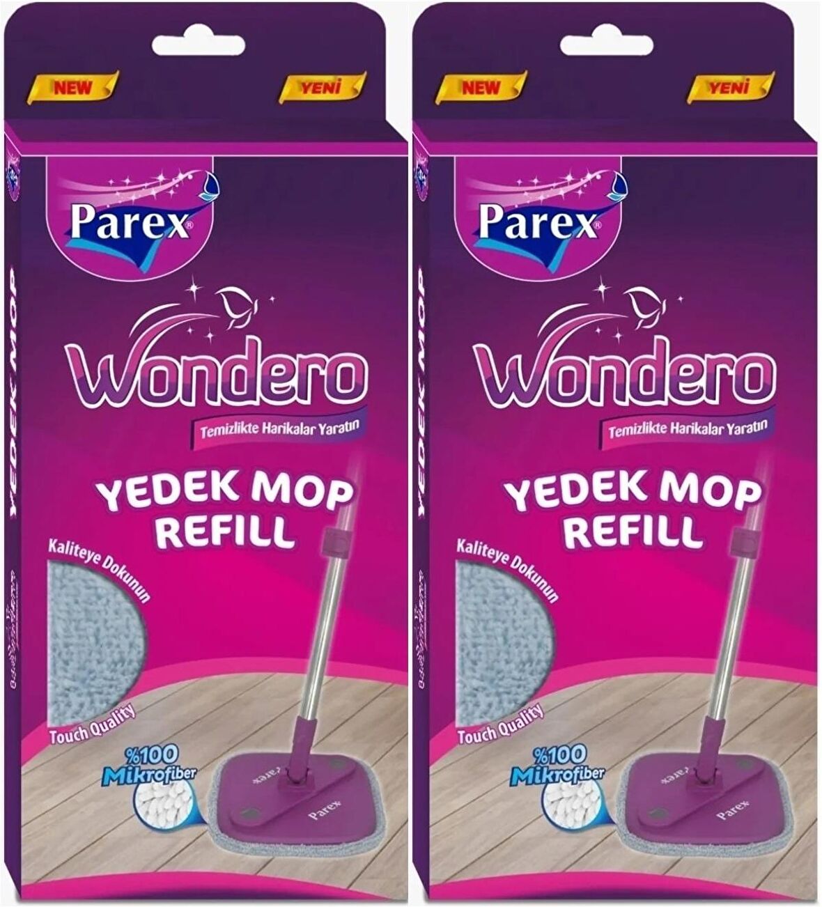 Parex Wondero Yedek Paspas Mop Refill (2 Li Set)