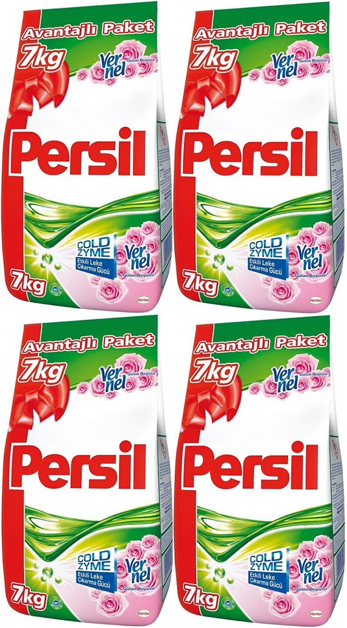 Persil Matik Toz Çamaşır Deterjanı 14+14:28KG Gülün Büyüsü Renkli Beyaz+Color/Renkli (184 Yıkama)