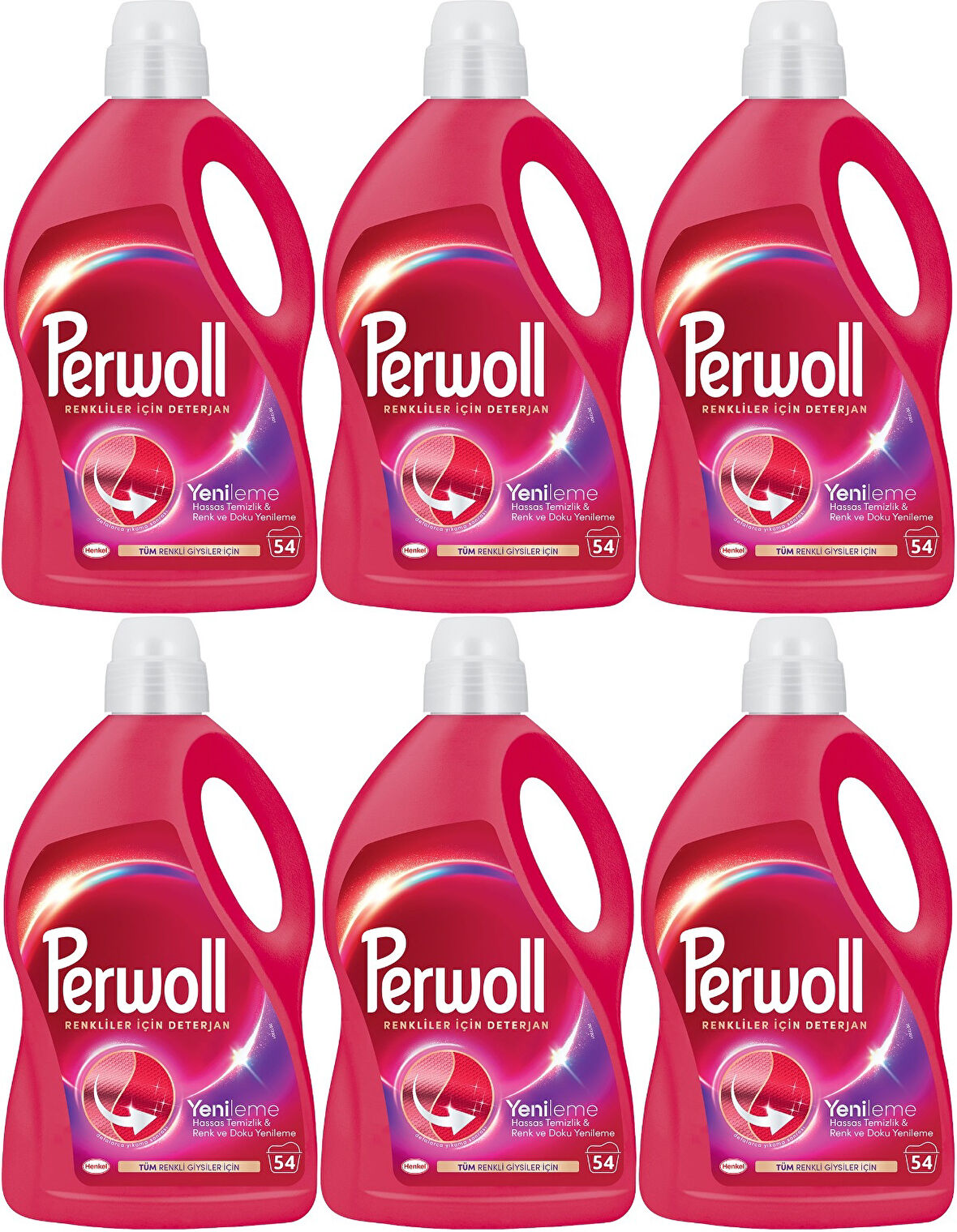 Perwoll Sıvı Çamaşır Deterjanı 17.82LT Renkli (324 Yıkama) (6*2.97LT)