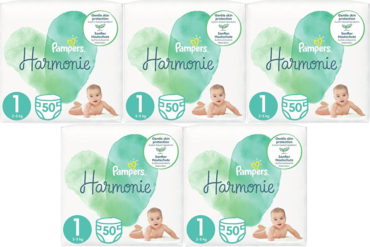 Prima Pampers Harmonie Bebek Bezi Beden:1 (2-5Kg) Yeni Doğan 250 Adet Mega Ultra Fırsat Pk