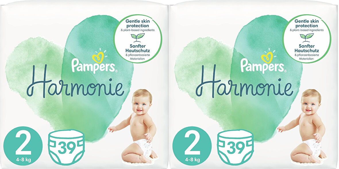 Prima Pampers Harmonie Bebek Bezi Beden:2 (4-8KG) Mini 78 Adet Ekonomik Ultra Fırsat Pk