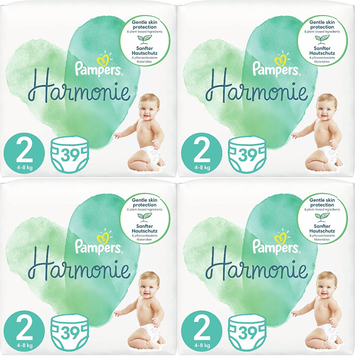 Prima Pampers Harmonie Bebek Bezi Beden:2 (4-8KG) Mini 156 Adet Avantaj Ultra Fırsat Pk
