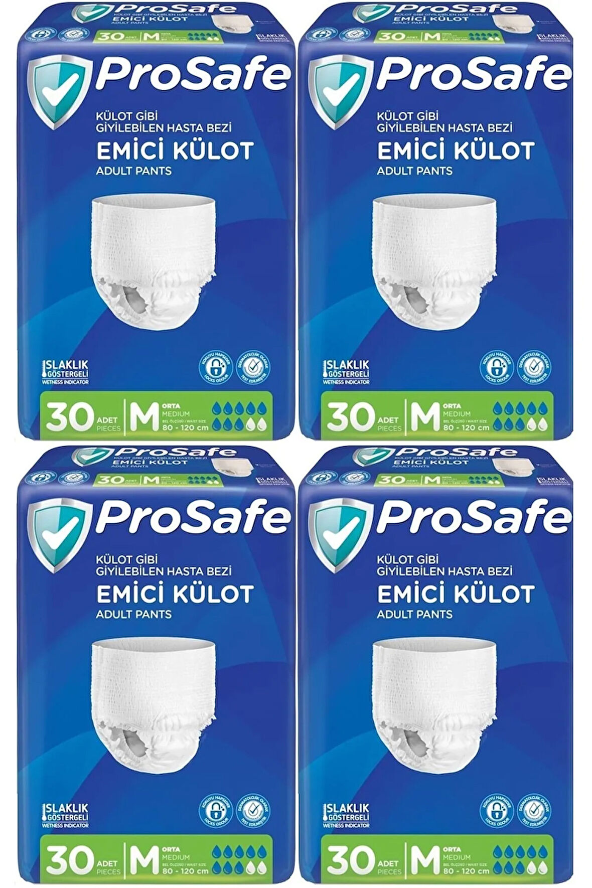 Emici Külot Hasta Bezi Orta-medium 120 Adet (4PK*30)