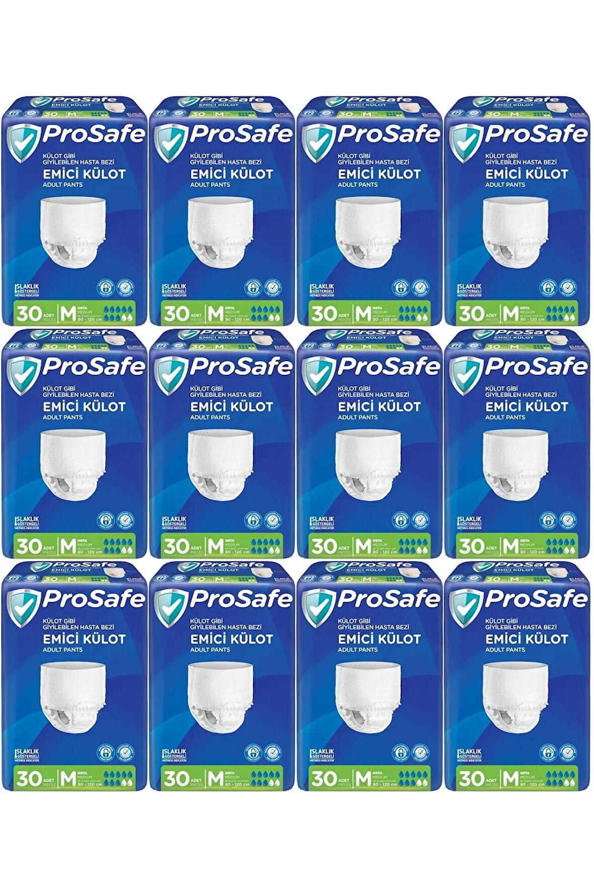 Emici Külot Hasta Bezi Orta-medium 360 Adet (12PK*30)