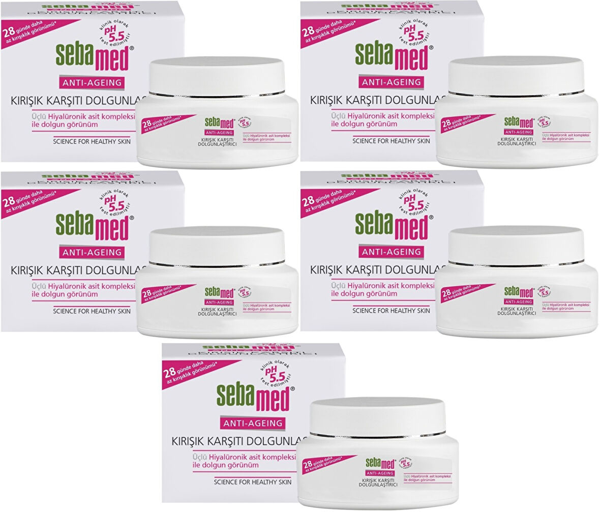 Sebamed Kırışık Karşıtı Dolgunlaştırıcı Antı-Ageıng Krem 50ML (5 Li Set)