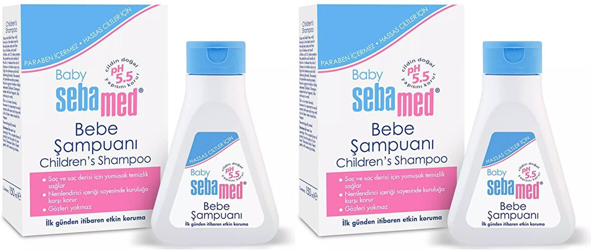 Sebamed Bebek Şampuanı 150ML Yeni Doğan (2 Li Set)