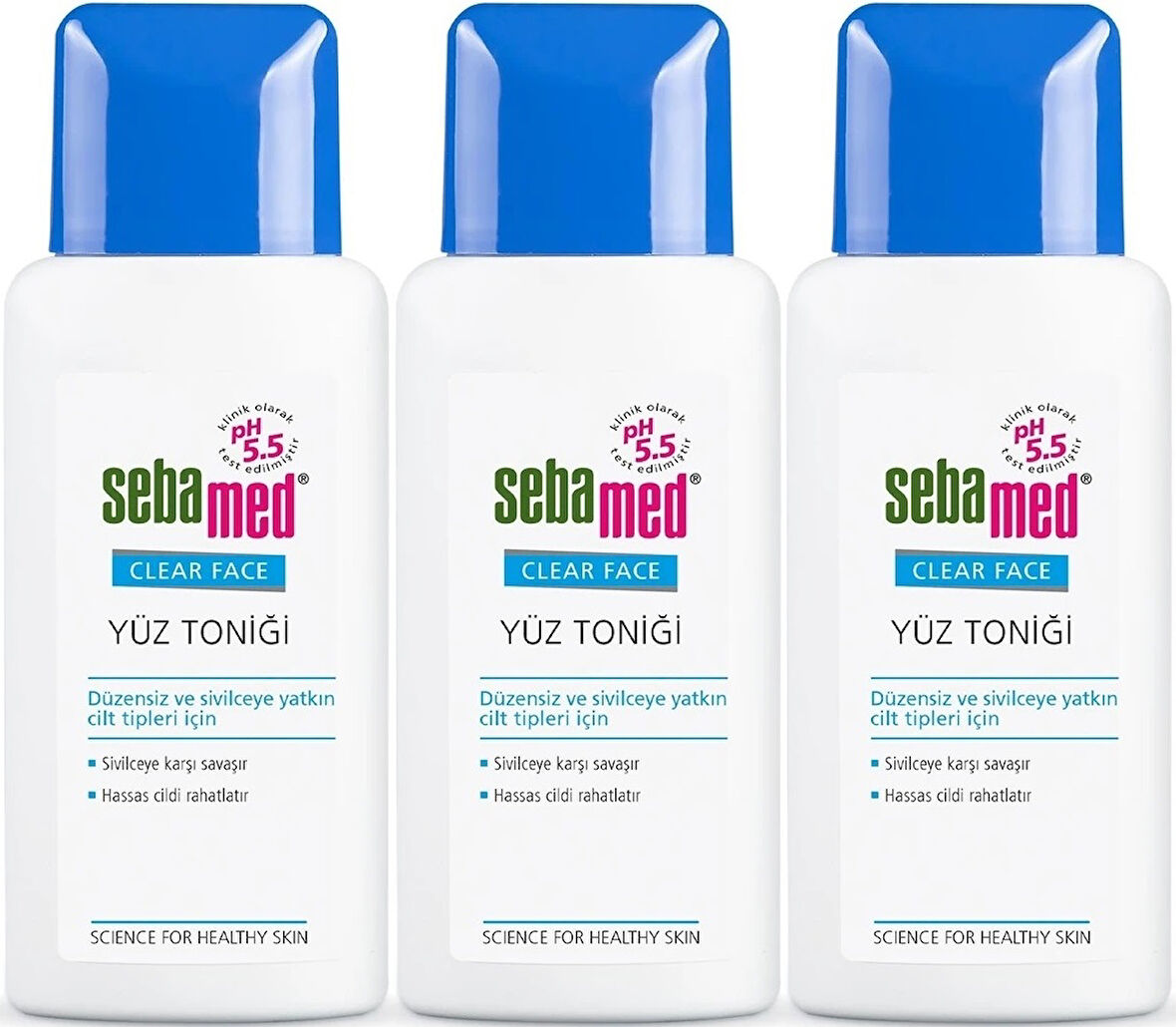 Sebamed Clear Face Temizleyici Yüz Toniği 150ML (3 Lü Set)