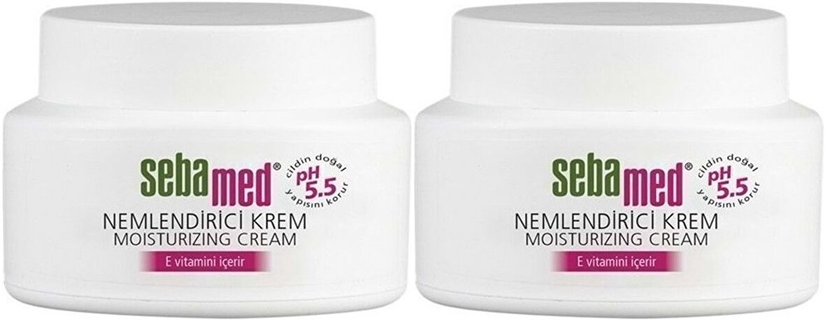 Sebamed Nemlendirici Cilt Bakım Kremi 75ML Günlük Bakım (Yüz - Boyun - Vücut) (2 Li Set)