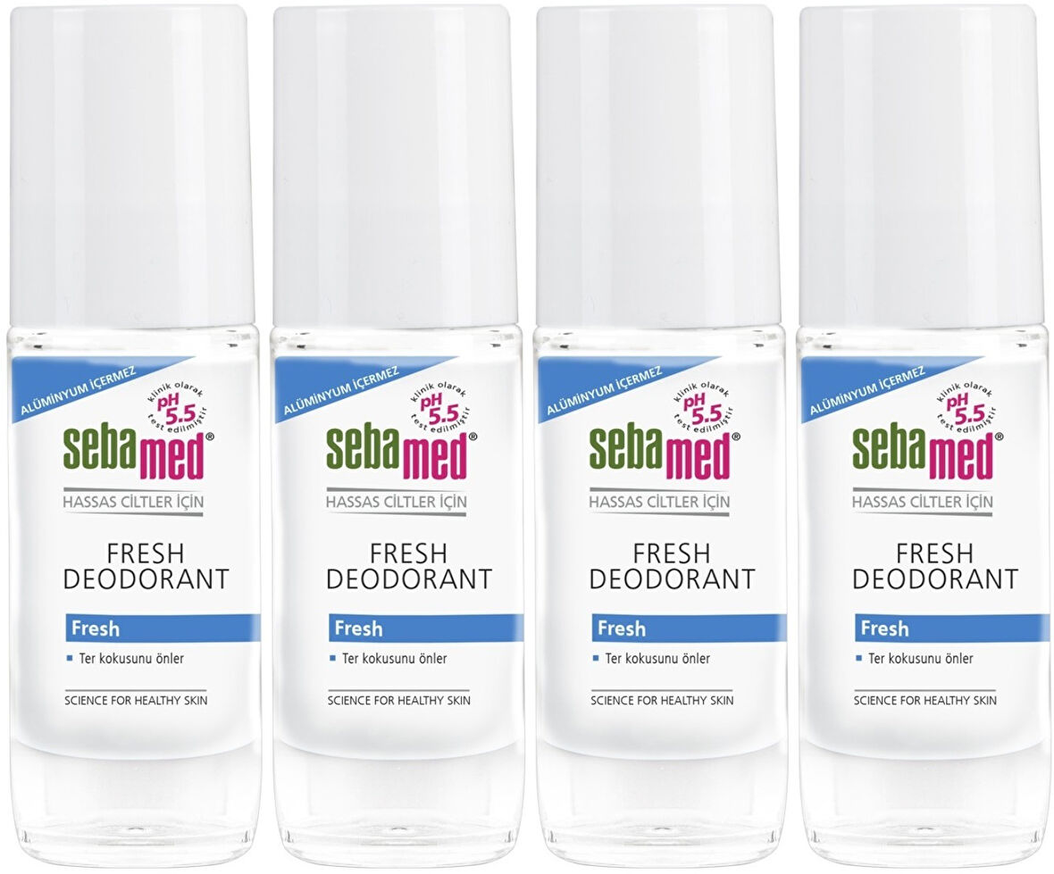 Sebamed Roll-On 50ML Fresh (4 Lü Set)