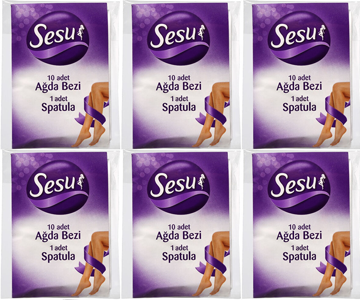 Sesu Ağda Bezi (Pk İçi 10 Lu) (6 Lı Set)