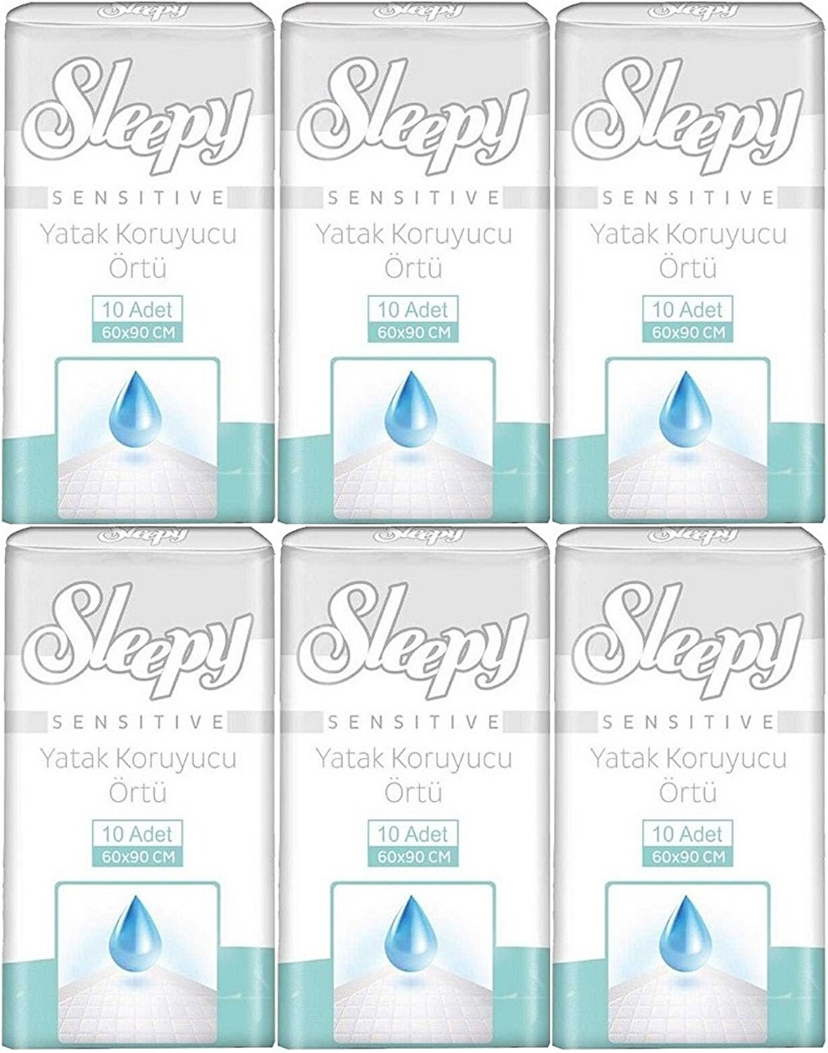 Sleepy Hasta Yatak Koruyucu 60*90CM 60 Adet (6PK*10)