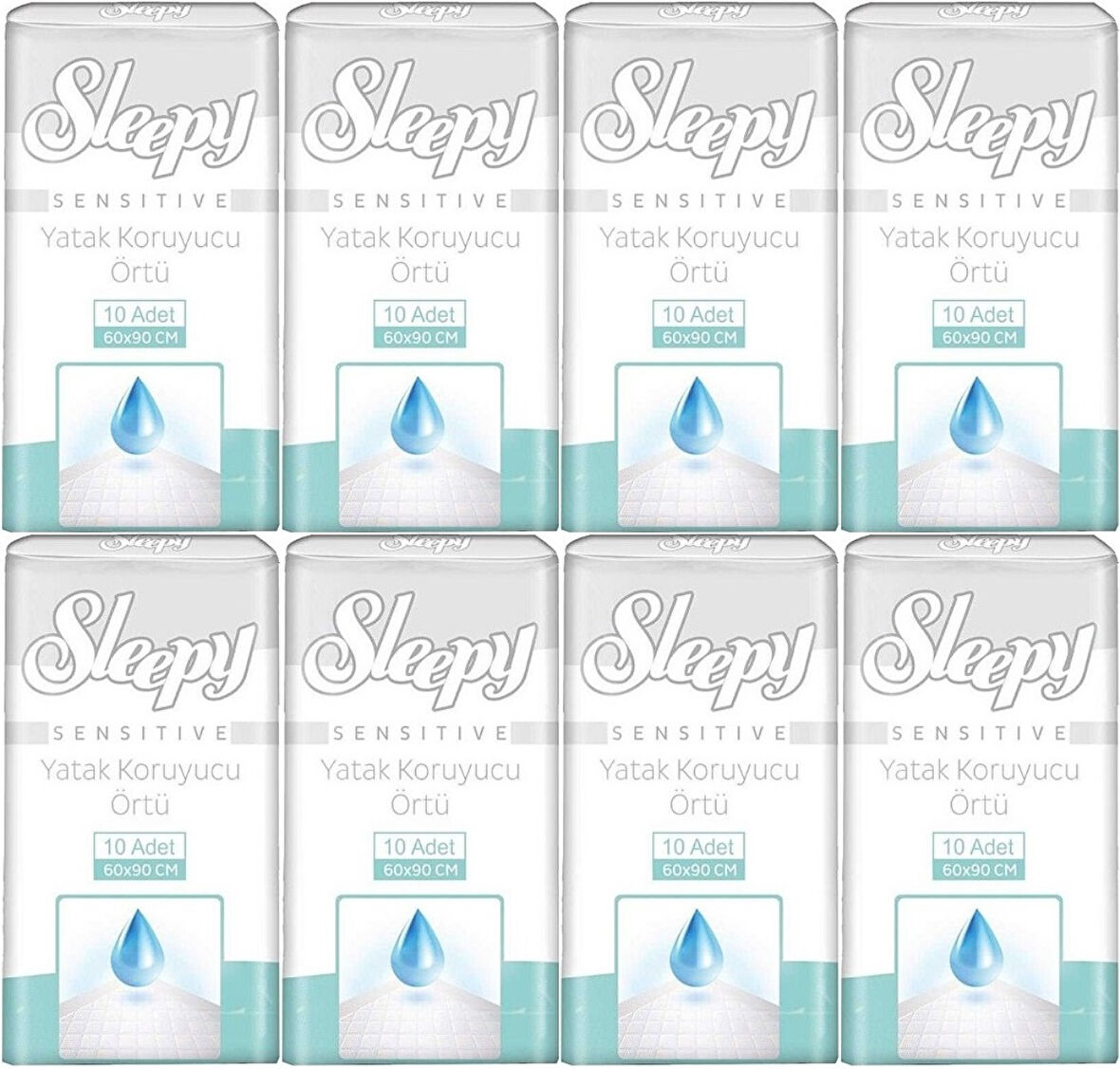Sleepy Hasta Yatak Koruyucu 60*90CM 80 Adet (8PK*10)