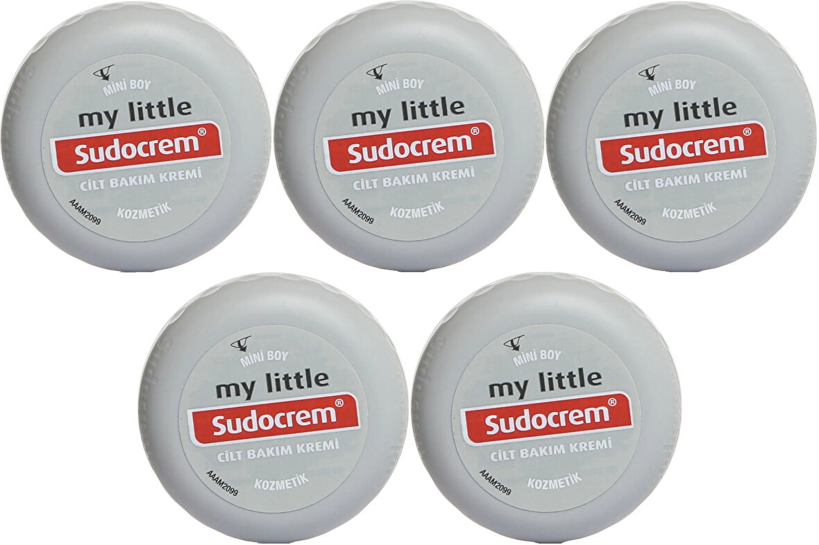 Sudocrem Cilt Bebek Bakım - Pişik Kremi 22GR (5 Li Set) (Seyahat Boy)
