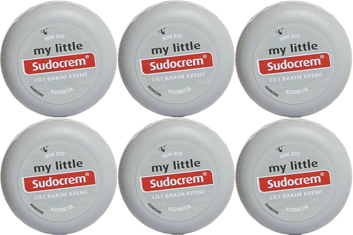 Sudocrem Cilt Bebek Bakım - Pişik Kremi 22GR (6 Lı Set) (Seyahat Boy)
