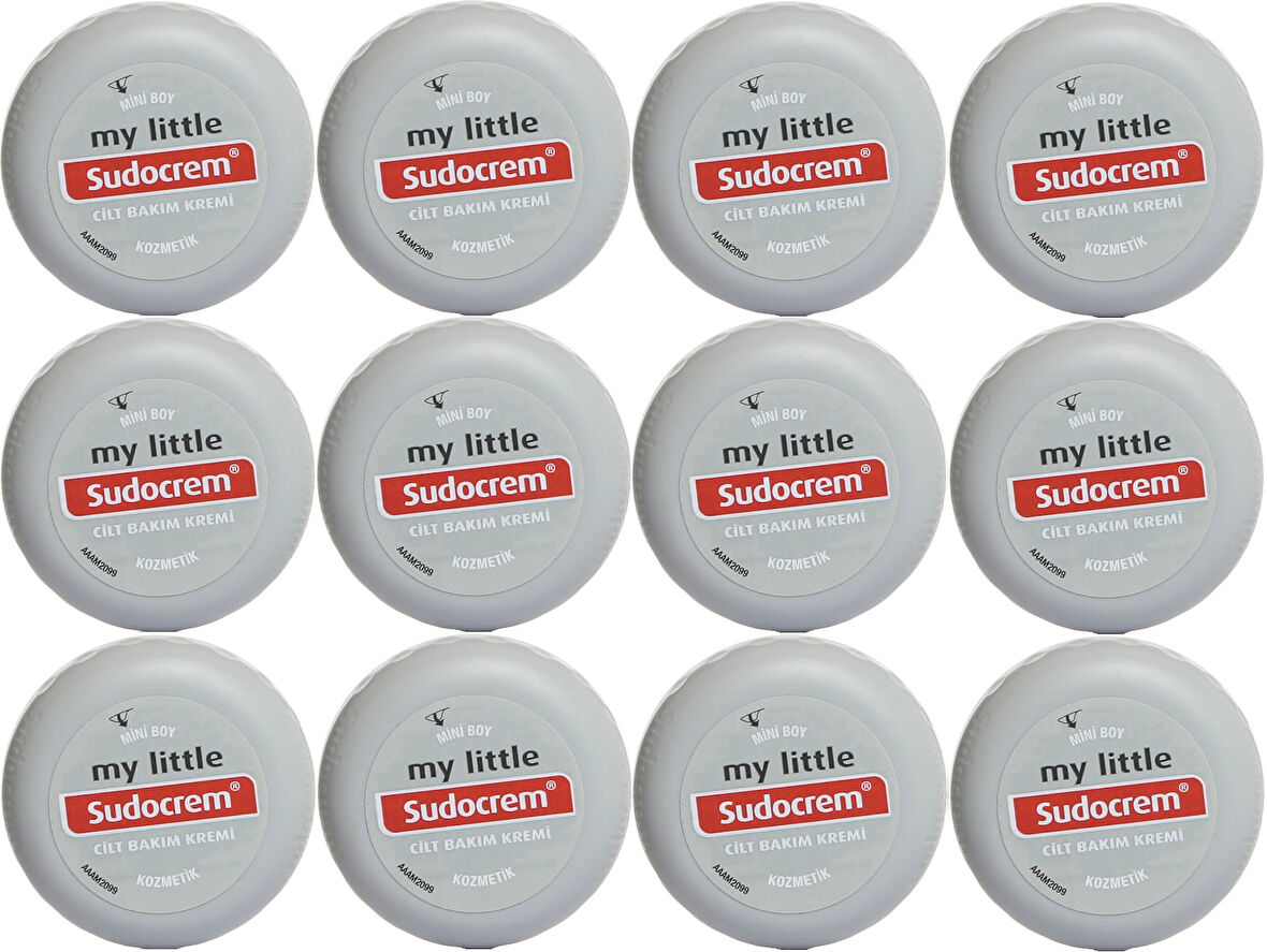 Sudocrem Cilt Bebek Bakım - Pişik Kremi 22GR (12 Li Set) (Seyahat Boy)