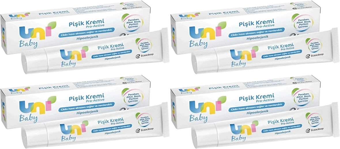 Uni Baby Pişik Kremi 30ML (4 Lü Set)