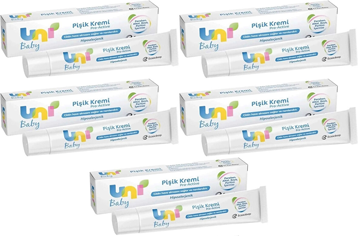 Uni Baby Pişik Kremi 30ML (5 Li Set)