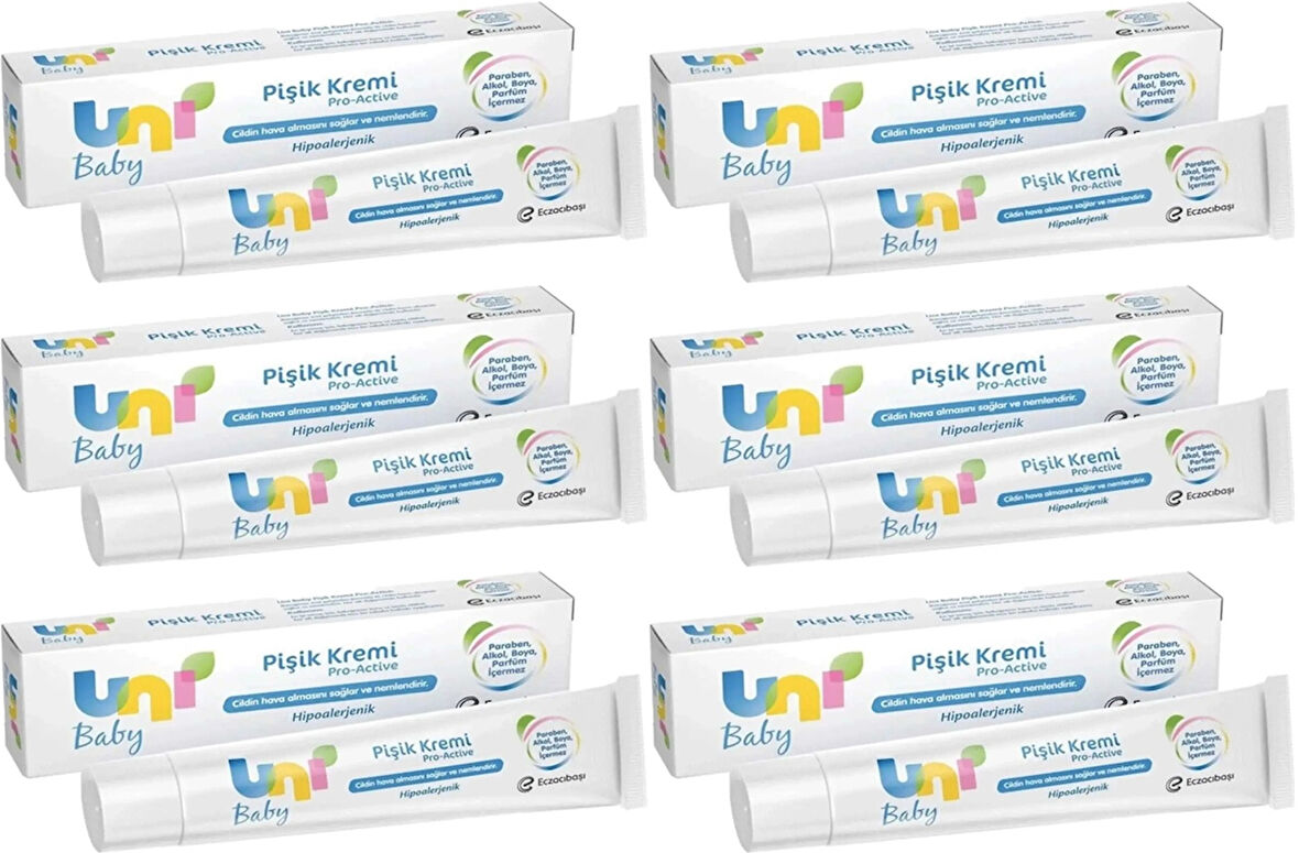 Uni Baby Pişik Kremi 30ML (6 Lı Set)