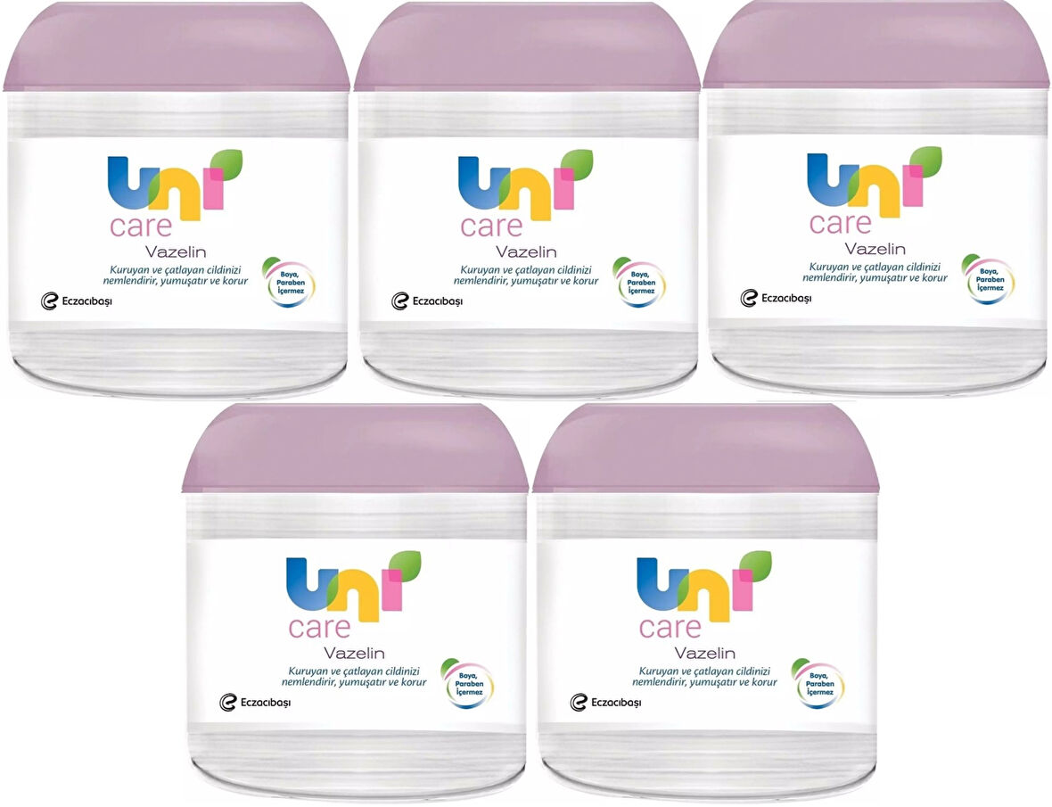 Uni Baby Vazelin 100ML Klasik (5 Li Set)