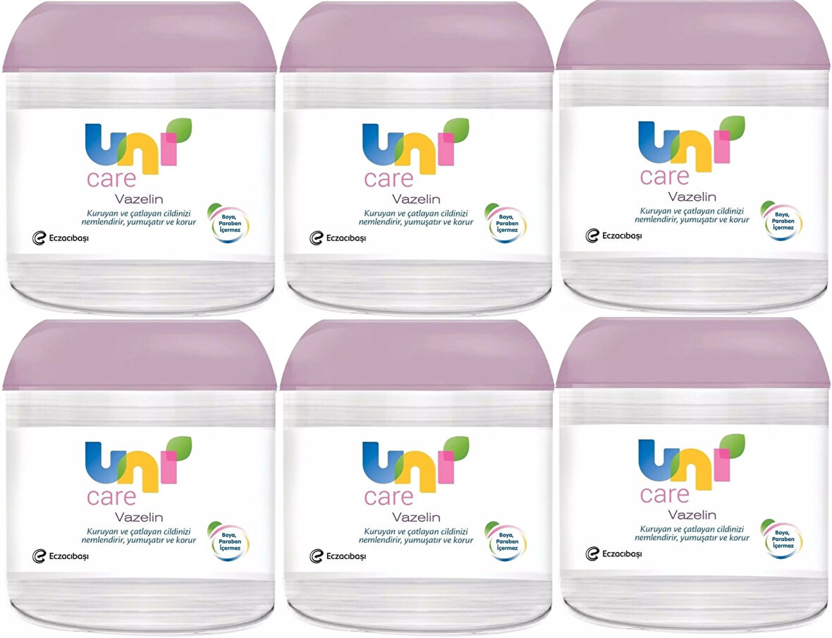 Uni Baby Vazelin 100ML Klasik (6 Lı Set)