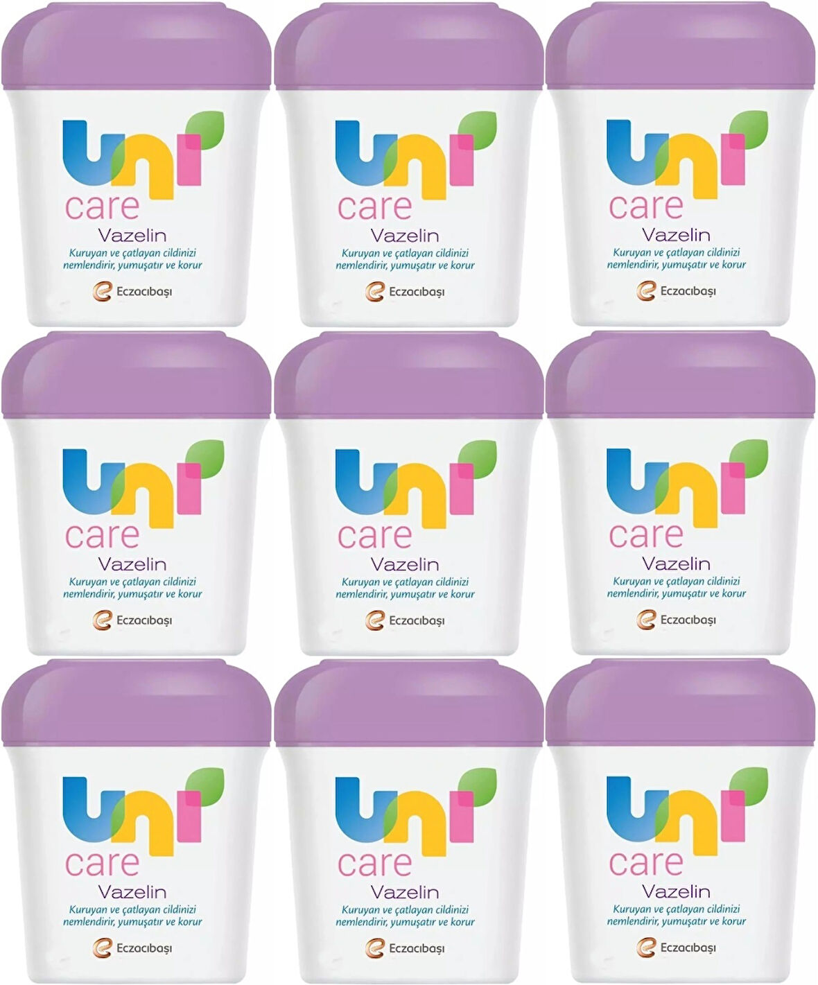 Uni Baby Vazelin 170ML Klasik (9 Lu Set)