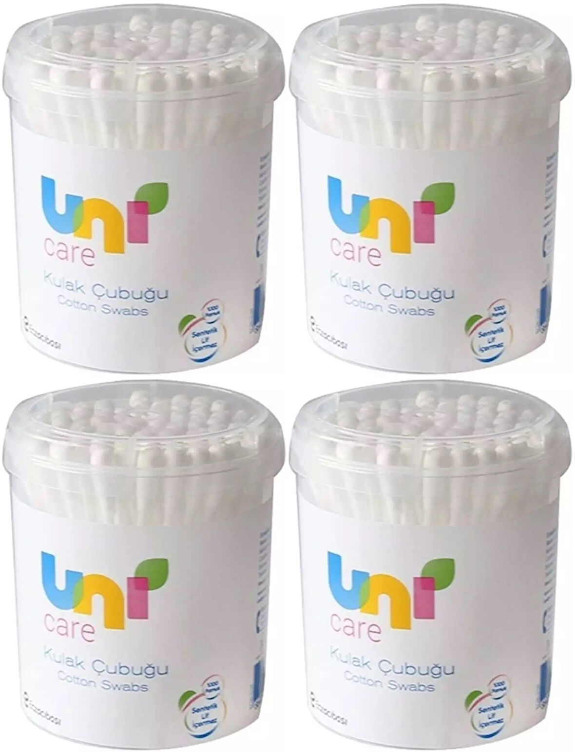 Uni Baby Kulak Temizleme Çubuğu 200 Adet (4 Lü Set)