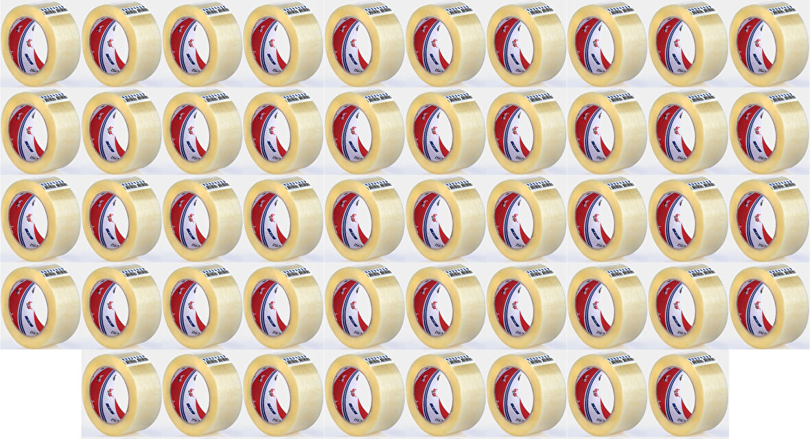 Ve-Ge Koli Bandı / Bant FİL 1 . Kalite 100 Metre (45mm*100 Metre) (48 Li Set)