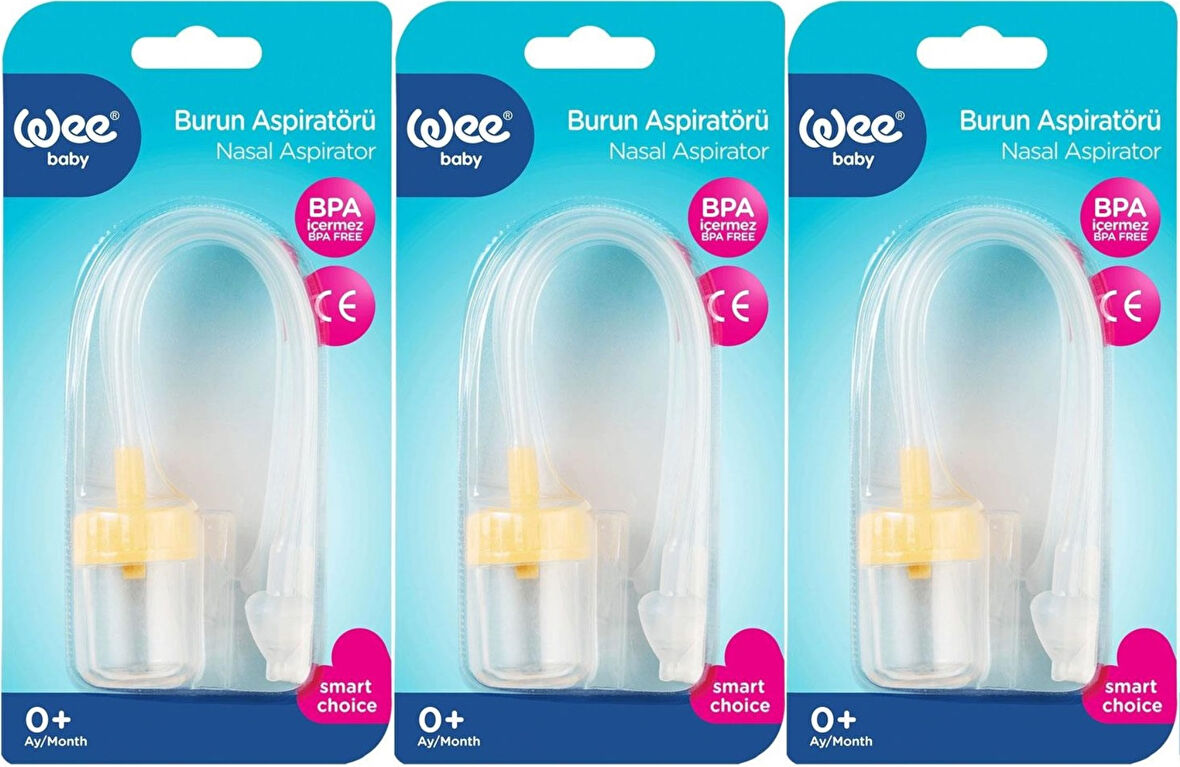Wee Baby Burun Aspiratörü ve Temizleyici (3 Lü Set)