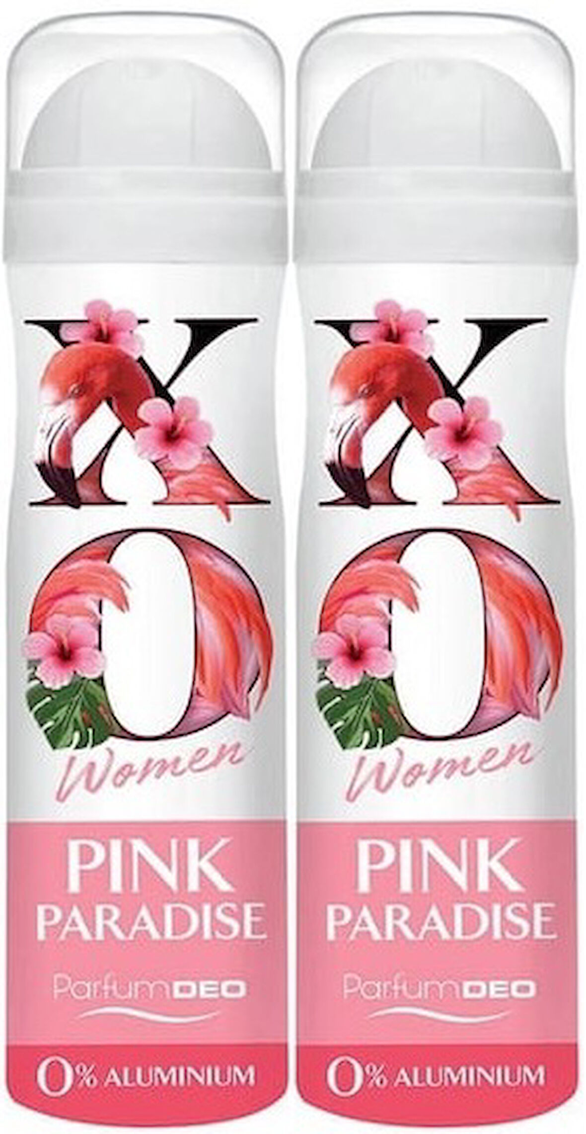 XO Deodorant 150ML Women-Kadın Pink Paradise (2 Li Set)