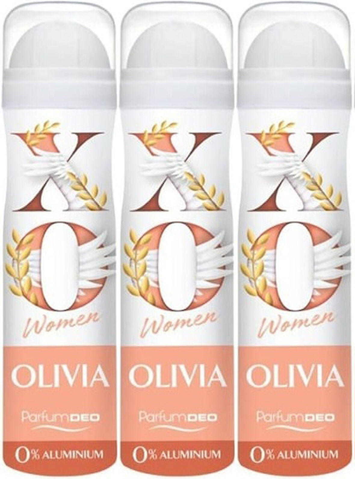 XO Deodorant 150ML Women-Kadın Olıvıa (3 Lü Set)