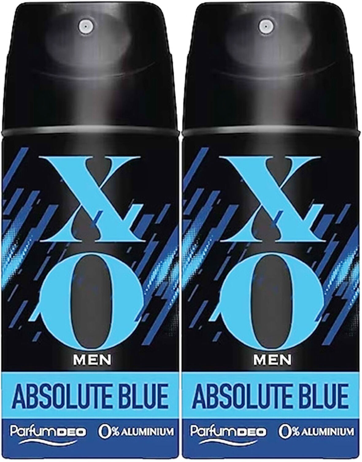 XO Deodorant 150ML Men-Erkek Absolute Blue (2 Li Set)